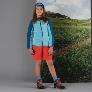 Girl's hooded hiking jacket CMP image-2