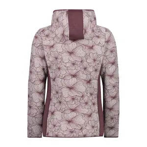 Dames fleece met capuchon CMP Knit Tech image-1