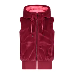 Women's sleeveless hooded sweatshirt CMP image-0