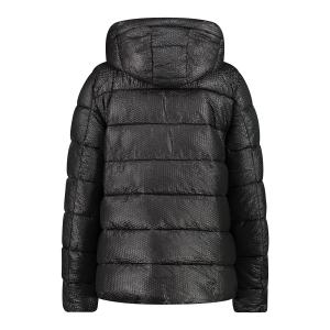 3D effect hooded puffer jacket for women CMP image-2