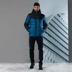 Hooded polyester puffer jacket CMP image-1