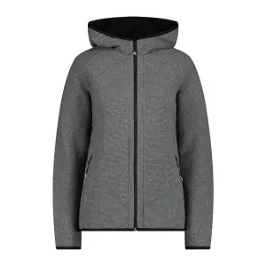 Casaco com capuz wooltech para mulher CMP image-0