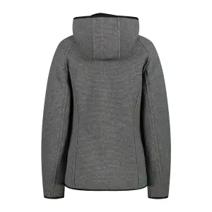 Casaco com capuz wooltech para mulher CMP image-1