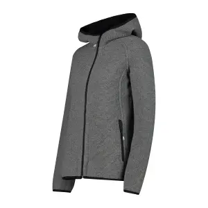 Casaco com capuz wooltech para mulher CMP image-2