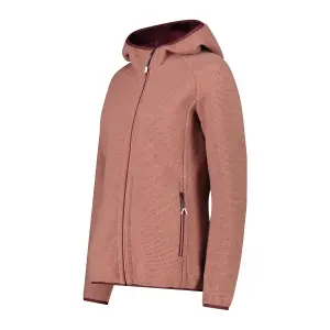 Casaco com capuz wooltech para mulher CMP image-1