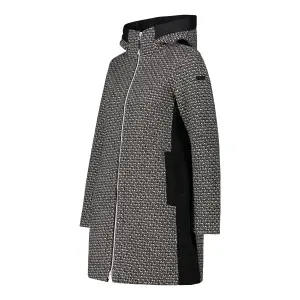 Abrigo con capucha wooltech mujer CMP image-2