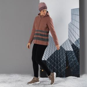 Women's zipped wooltech hoodie CMP image-2