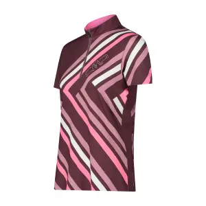 T-Shirt mit halbem Reißverschluss, Damen CMP image-1