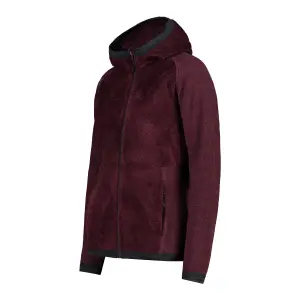 Women's hooded fleece CMP image-2