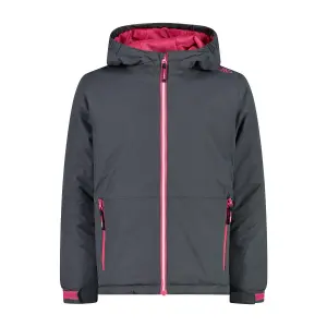 Girls' ripstop hoodie CMP image-0