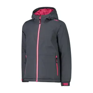 Girls' ripstop hoodie CMP image-1