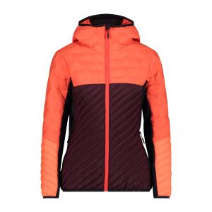 Women's hybrid hooded puffer jacket CMP Unlimitech