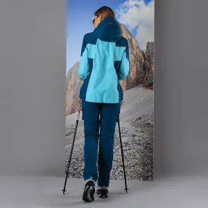 Chubasquero con capucha y cremallera para mujer CMP image-2