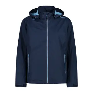 Casaco impermeável com fecho éclair para mulheres CMP image-0