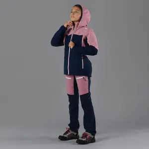 Girls' waterproof hooded jacket CMP image-4