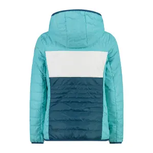 Girls' waterproof hooded jacket CMP image-2