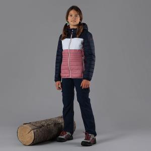 Girls' waterproof hooded jacket CMP image-1
