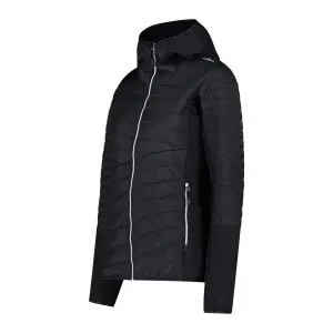 Women's hybrid hooded jacket CMP image-1