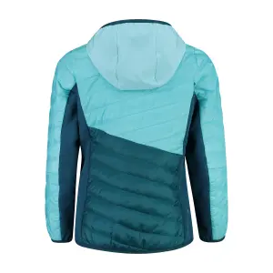 Veste de randonnée hybride à capuche fille CMP image-2