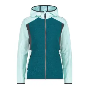 Women's fleece hoodie CMP image-0