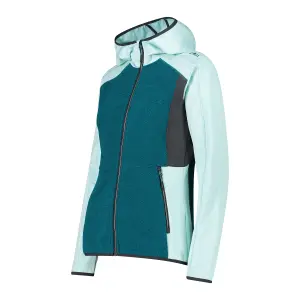 Women's fleece hoodie CMP image-1