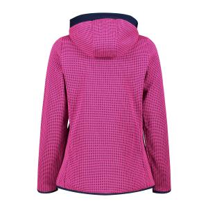 Fleece med hætte til kvinder CMP image-1