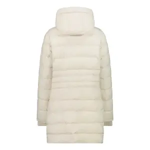 Long hooded puffer coat for women CMP image-2