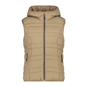 Hættejakke uden ærmer til kvinder CMP image-0