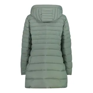 Long hooded puffer coat for women CMP Snaps image-2
