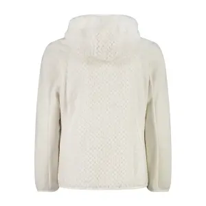 Casaco de lã com capuz para rapariga CMP image-1