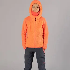 Casaco de lã com capuz para rapariga CMP image-2