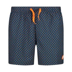 Baddräkt med geometriskt mönster CMP image-0