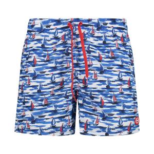 Nautical print swim shorts CMP