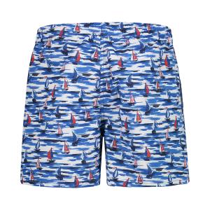 Nautical print swim shorts CMP image-1