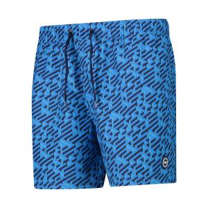 Geometric pattern swim shorts CMP image-1