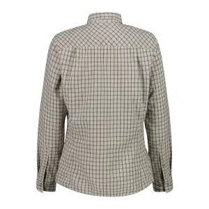 Rutig skjorta med lång ärm dam CMP image-1