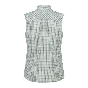 Chemise carreaux sans manches femme CMP image-1