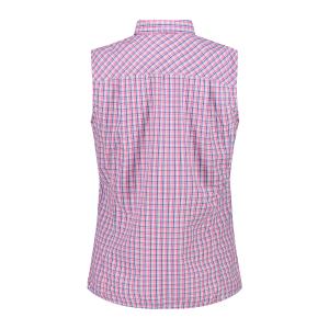 Chemise carreaux sans manches femme CMP image-1