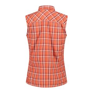 Chemise carreaux sans manches femme CMP image-1