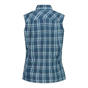 Chemise carreaux sans manches femme CMP image-1