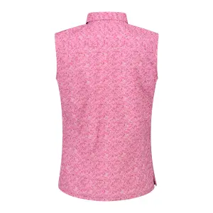 Kobieca bluzka bez rękawów w kwiatowy wzór CMP image-1