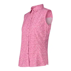 Kobieca bluzka bez rękawów w kwiatowy wzór CMP image-2