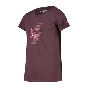 Girl's cotton T-shirt CMP image-1