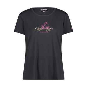 38t6656-02un-women-s-t-shirt-cmp-antracite-pink-fluo