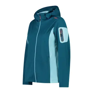 Vandtæt jakke med hætte til damer CMP image-1