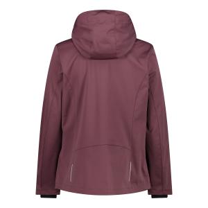 Kvinders vandtæt hættetrøje med lynlås CMP image-2