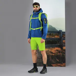 Zipped hooded hiking jacket CMP image-1