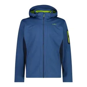 Zipped hooded hiking jacket CMP image-0
