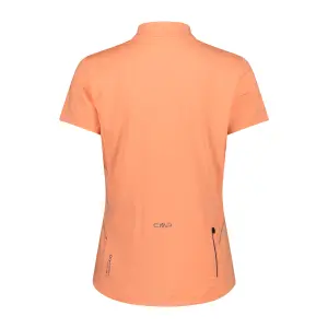 T-shirt med halv lynlås til kvinder CMP image-3