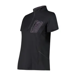 T-shirt med halv lynlås til kvinder CMP image-1